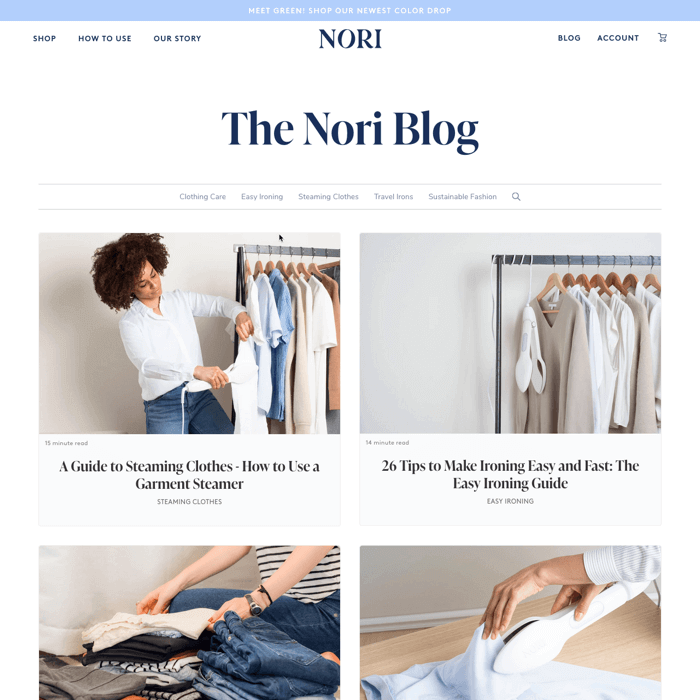 Nori Blog