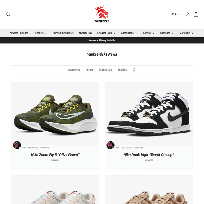 Yankee Kicks Blog