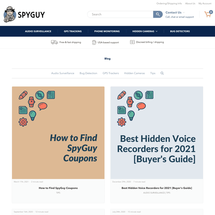 SpyGuy Blog