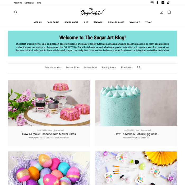 The Sugar Art Blog