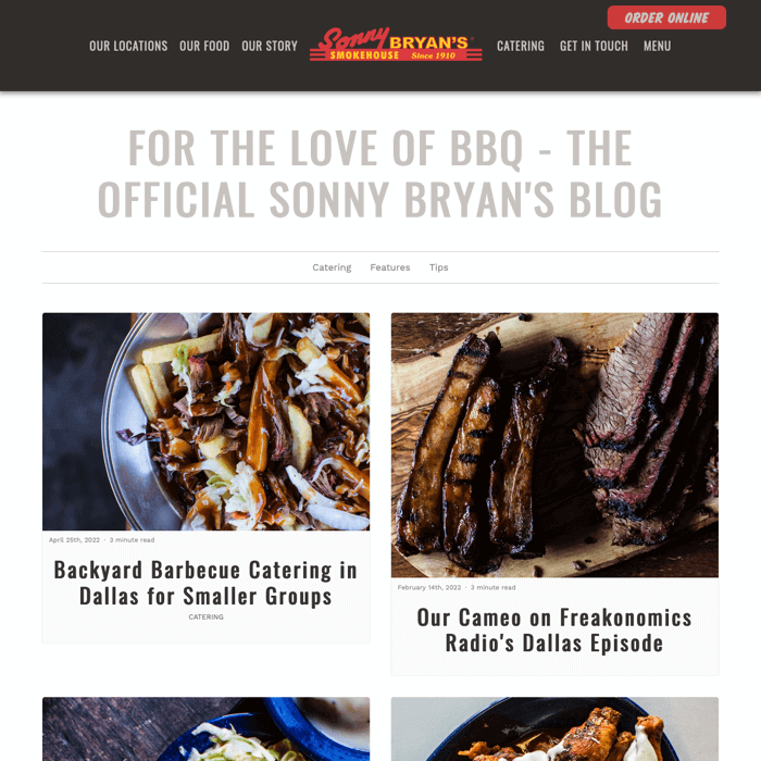 Sonny Bryan's Smokehouse Blog
