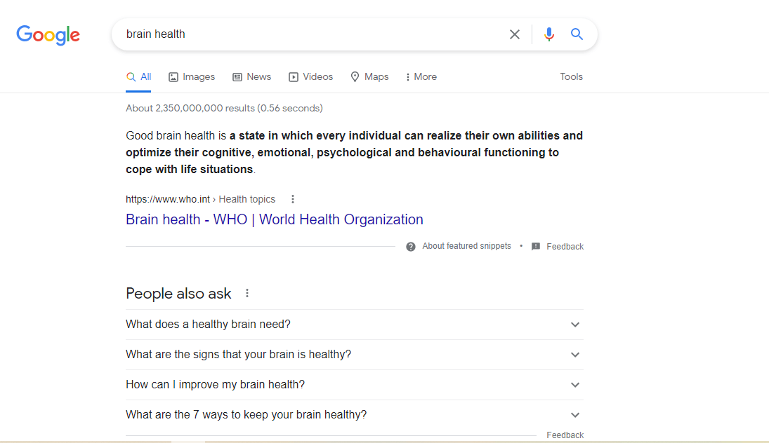 Google Search SEO Keywords People Also Ask