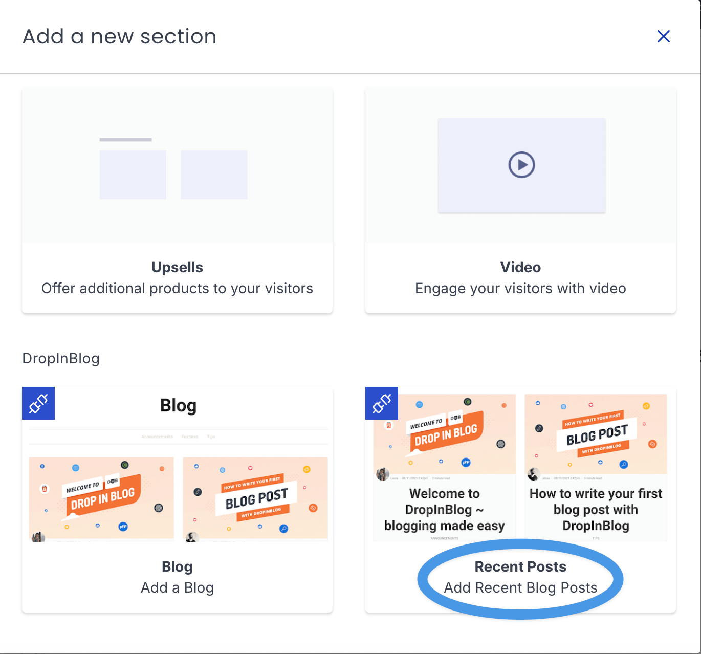 Add Recent Posts Section on Thinkific