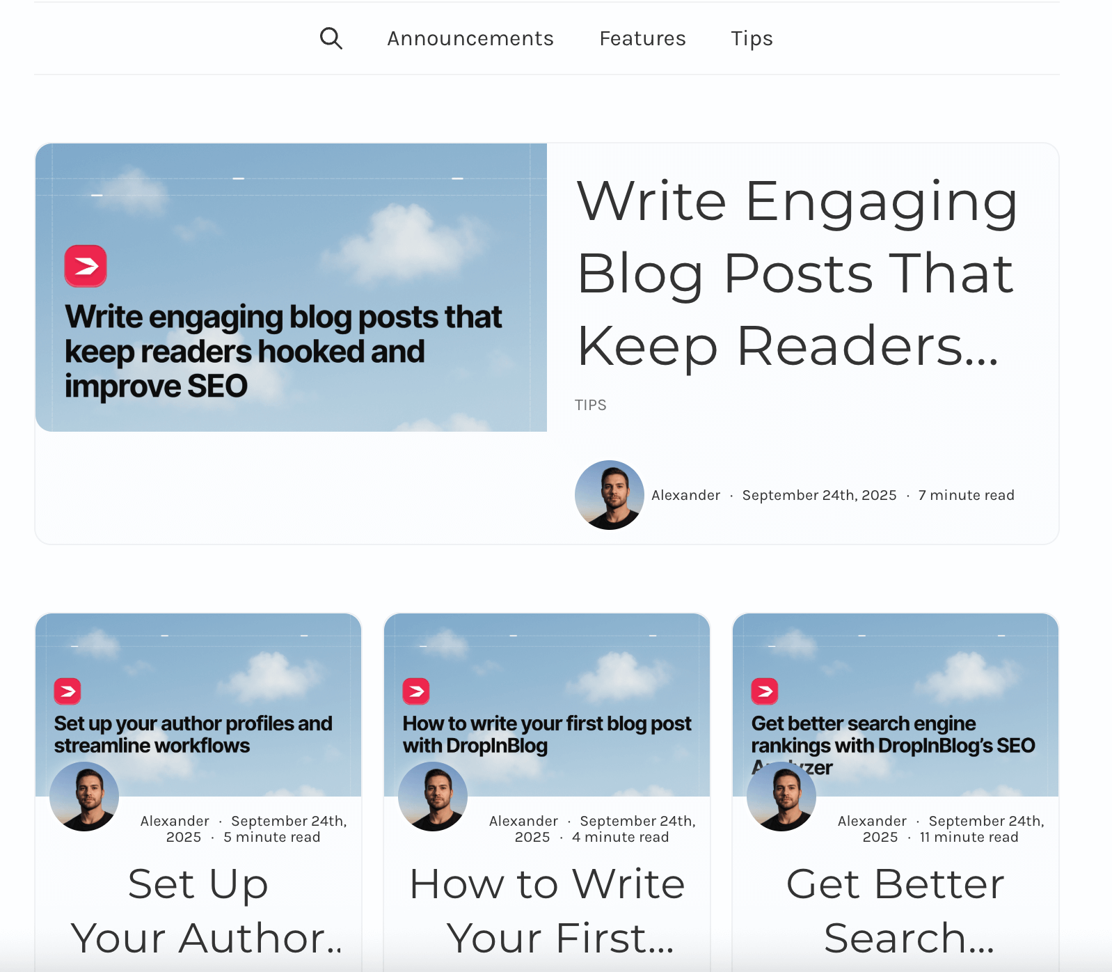 BigCommerce blog install step