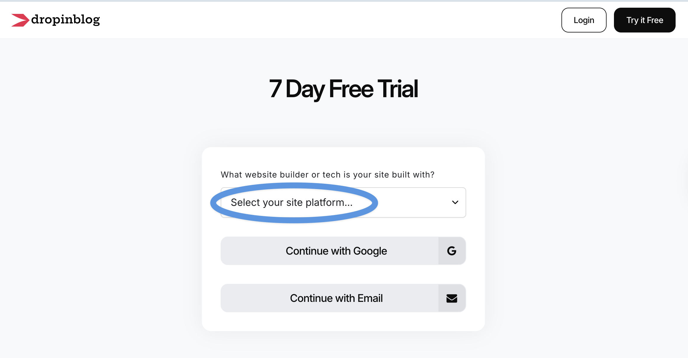 Lovable blog install step
