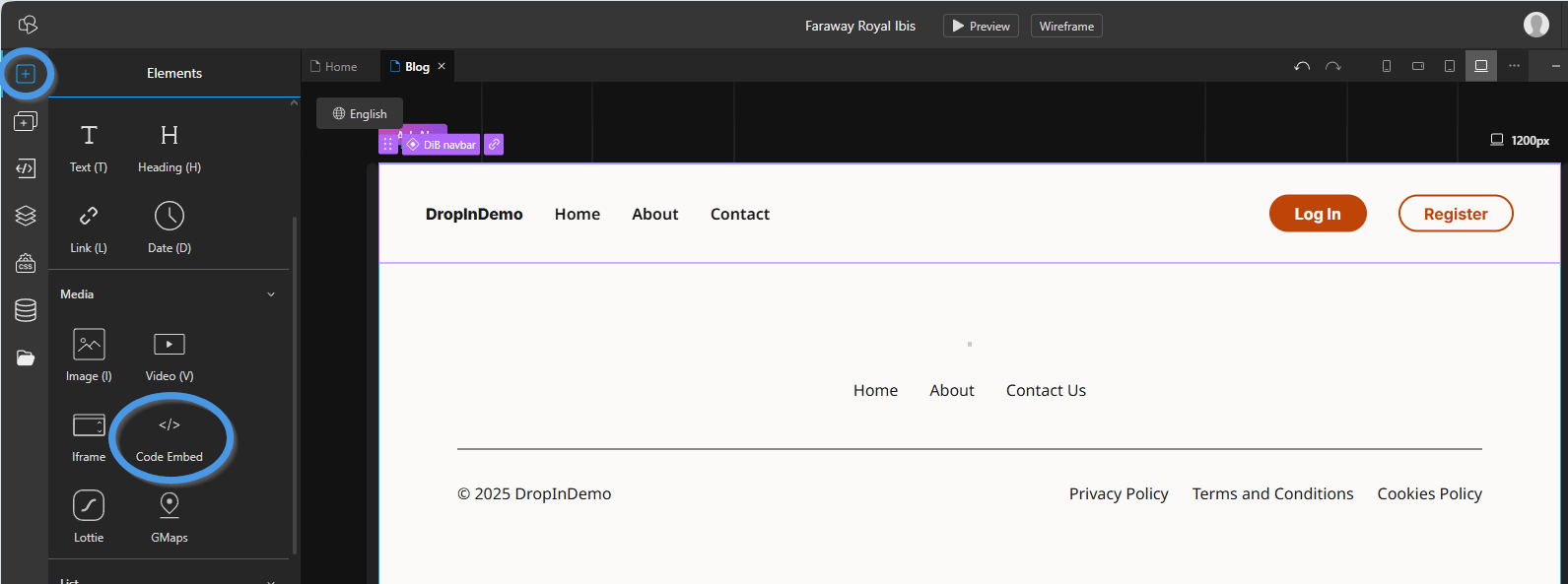 TeleportHQ blog install step