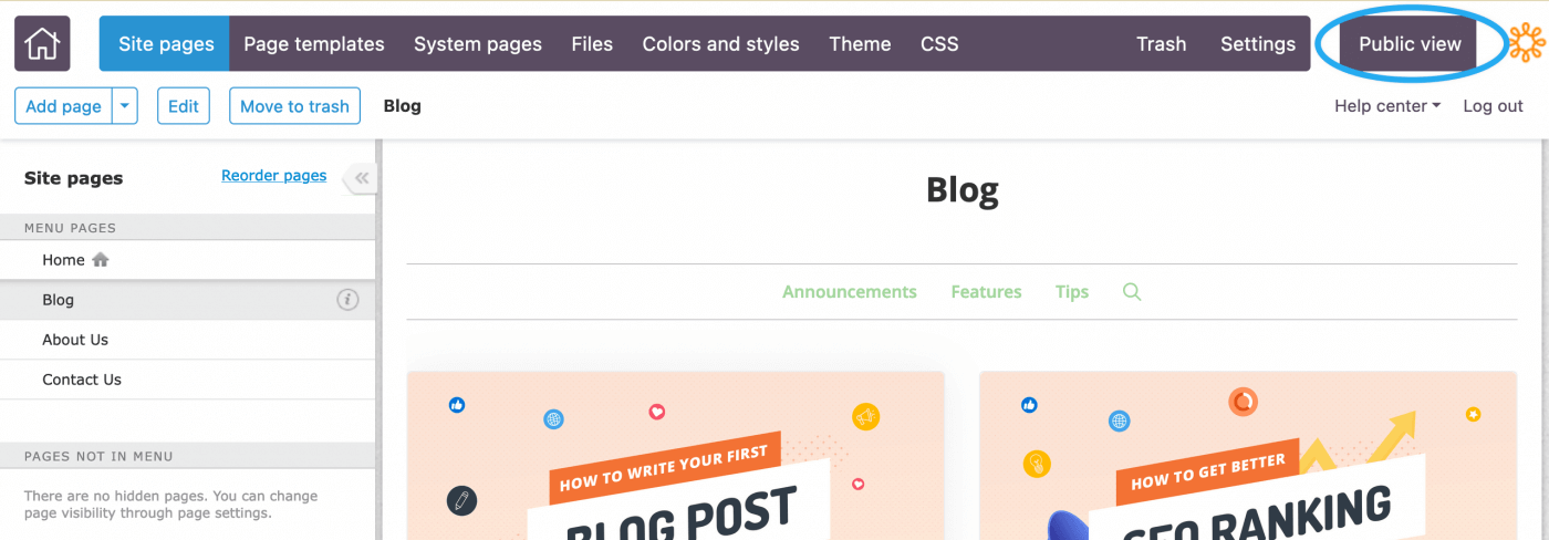 WildApricot blog install step