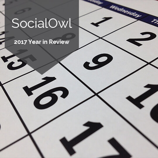 2017: SocialOwl's Year In Review
