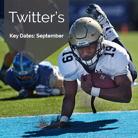 Twitter Key Dates for Marketing in September