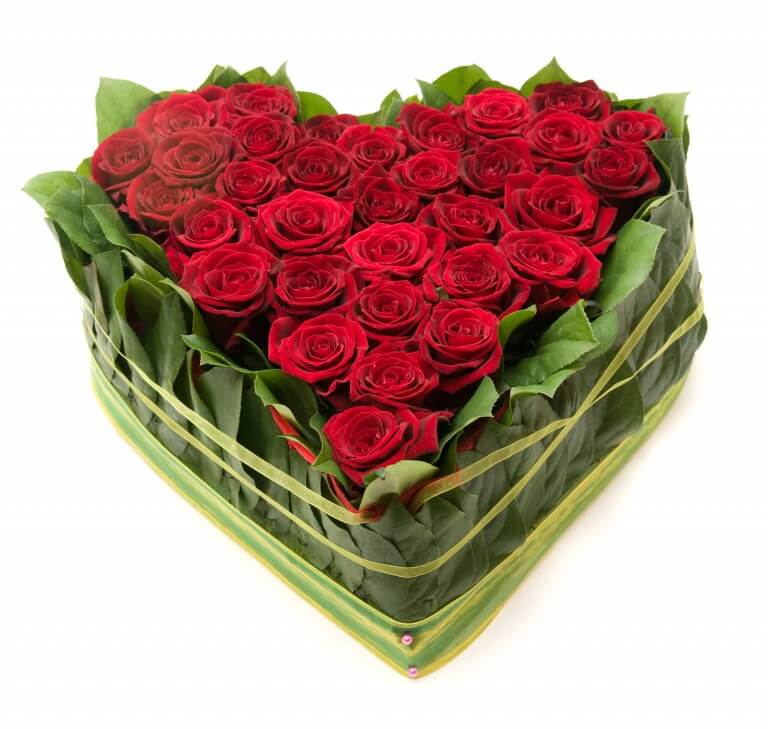 Send blomster til den du elsker på valentinsdagen