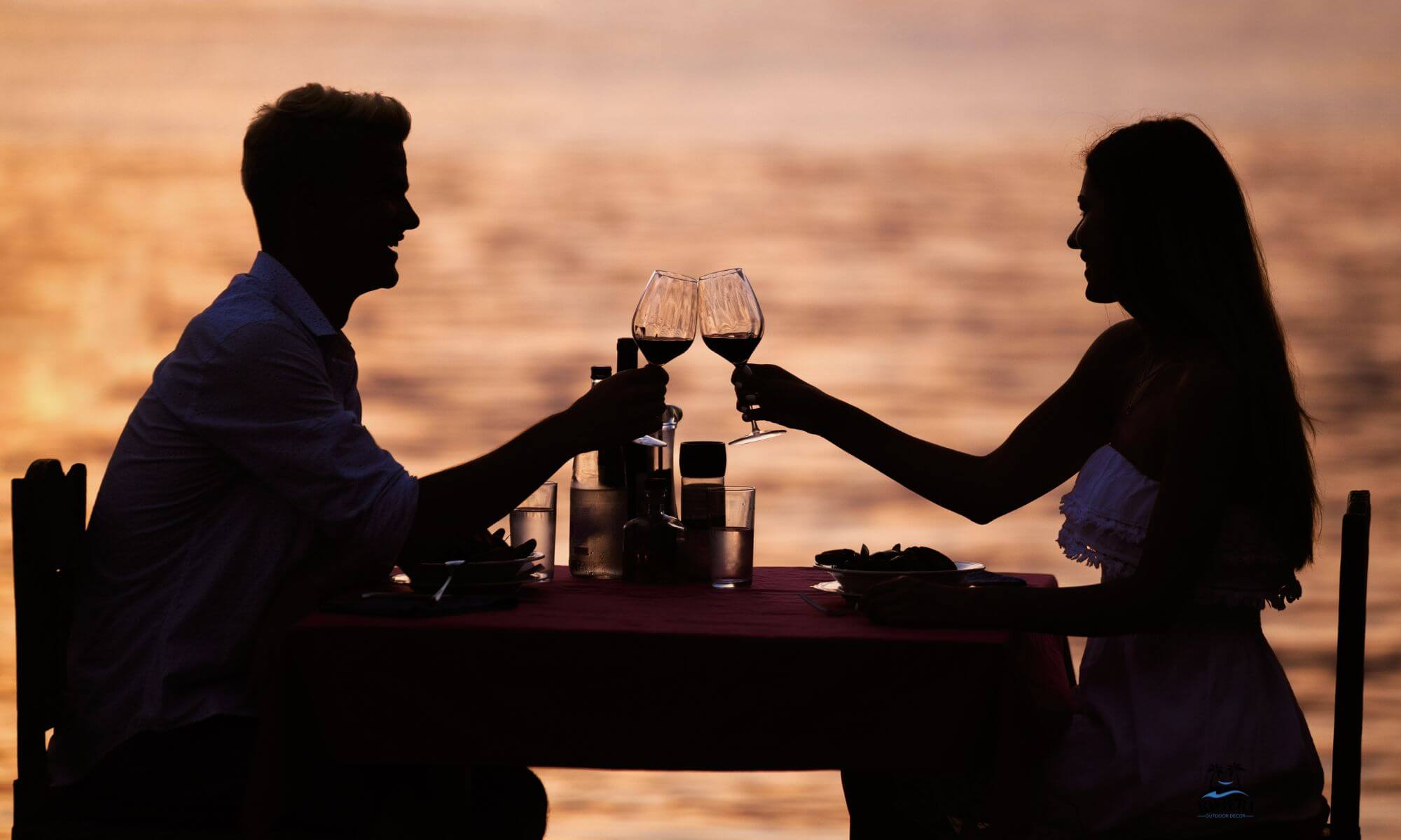 Dining Alfresco for Valentine's Day