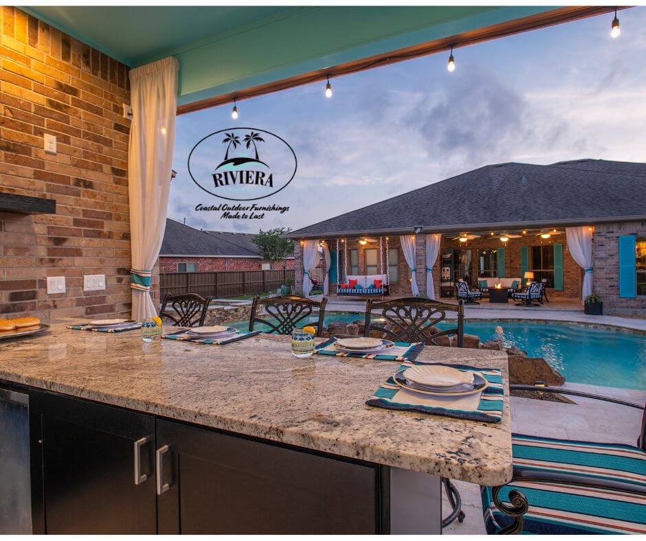 Outdoor Kitchen Countertops for Coastal Areas