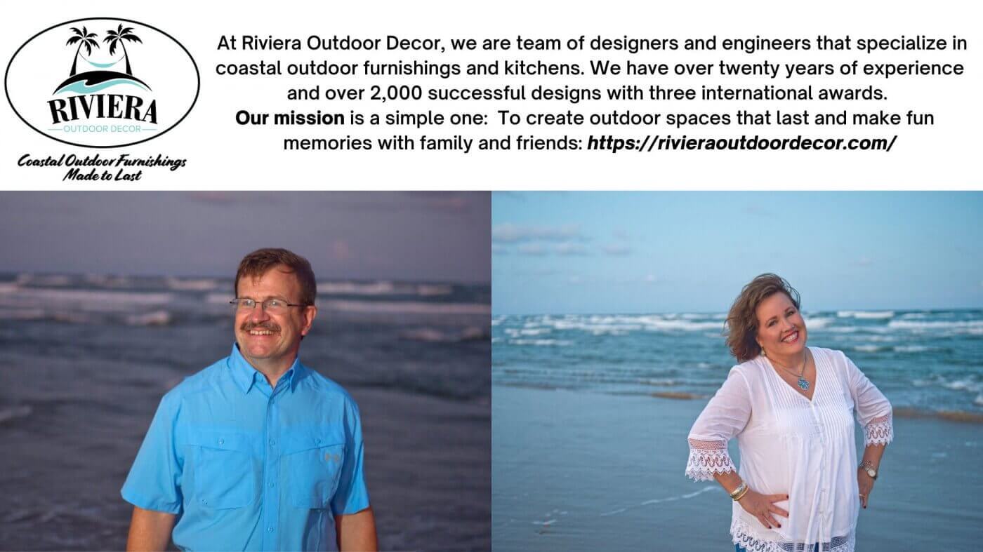 Outdoor Room Designers, Riviera Outdoor Decor, Corpus Christi, Texas