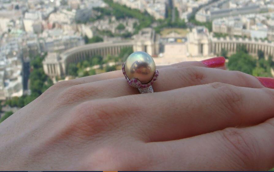 Pearl Promise Ring