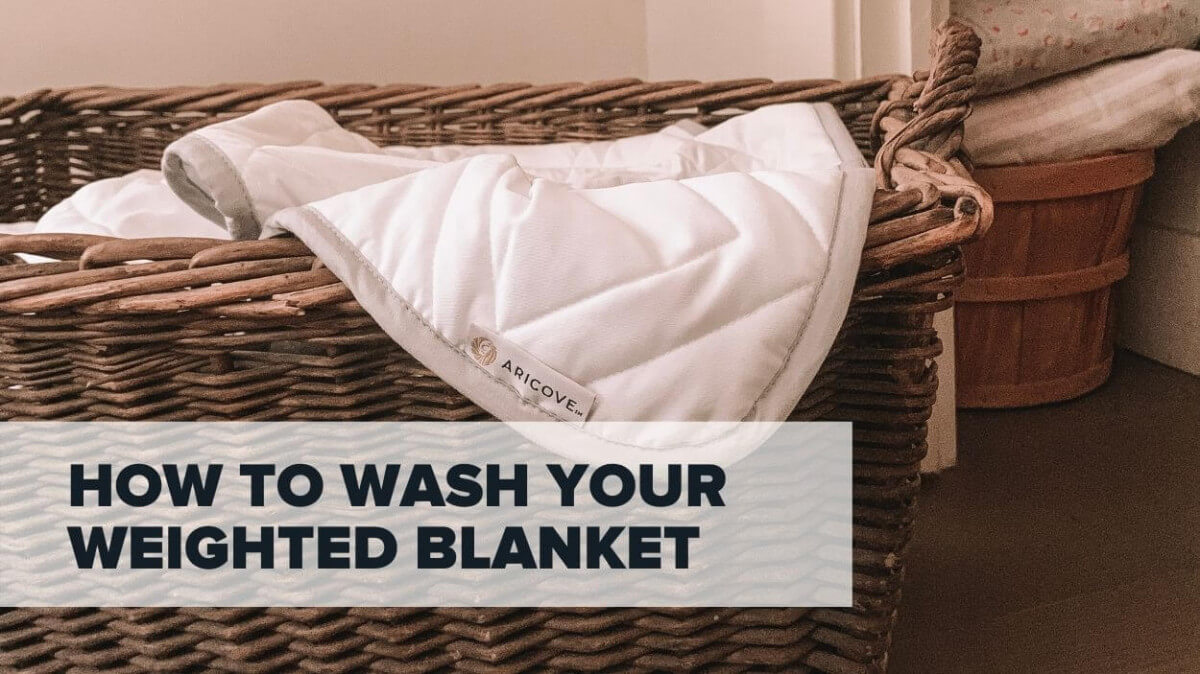 Is it safe best sale to wash weighted blankets