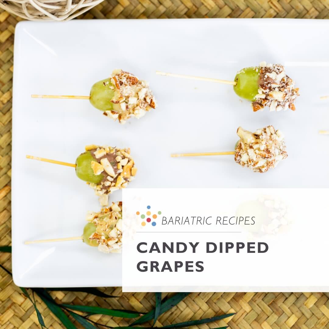 Candy Dipped Grapes Bariatric Recipes Celebrate Vitamins