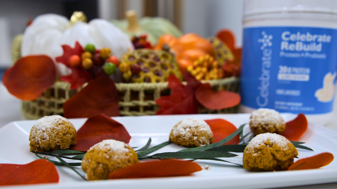 High Protein Pumpkin Muffin Tops
