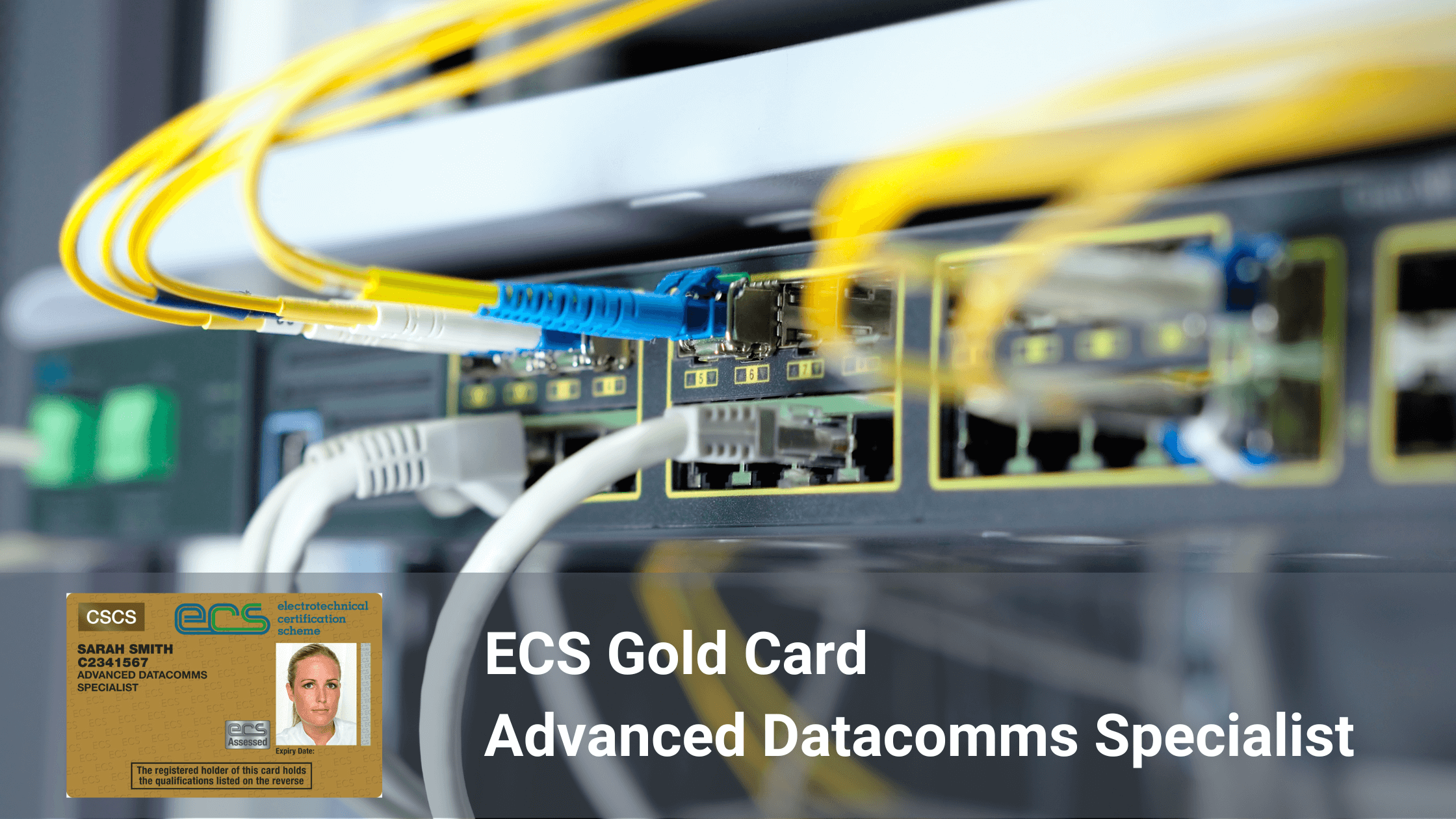 ECS Gold Card - Advanced Datacomms Specialist