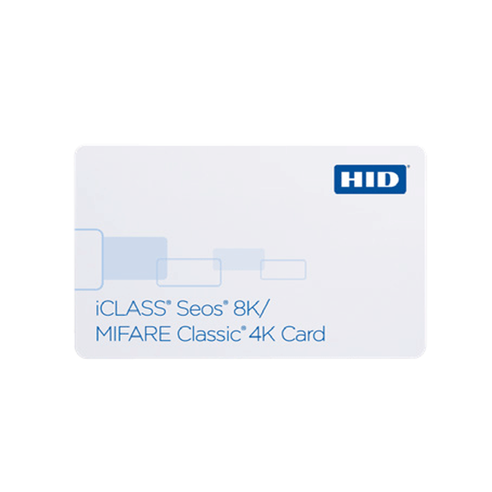HID Seos anti-clone access card with secure encryption technology