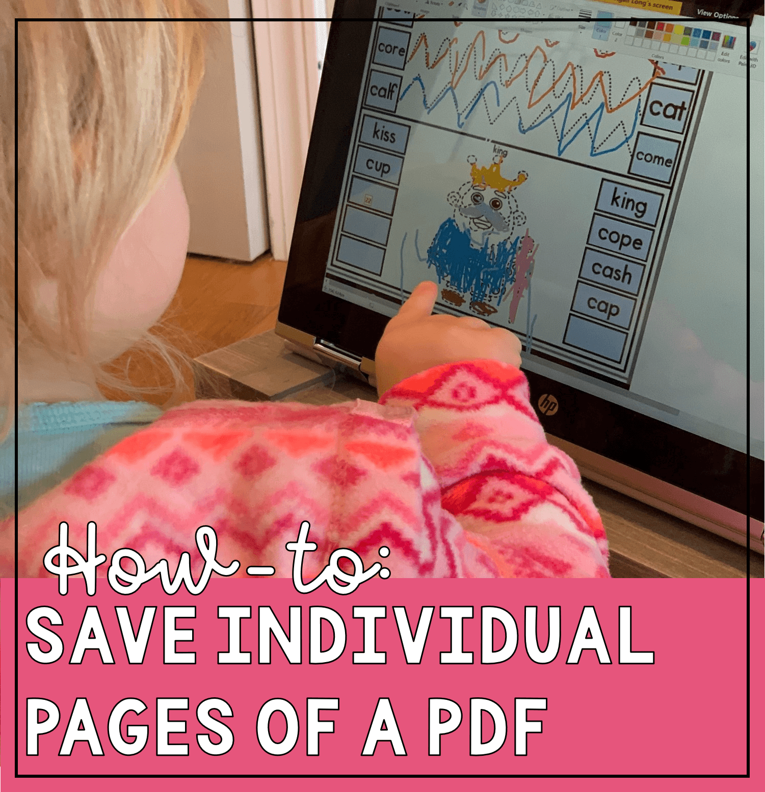 How to Save Individual Pages of a PDF
