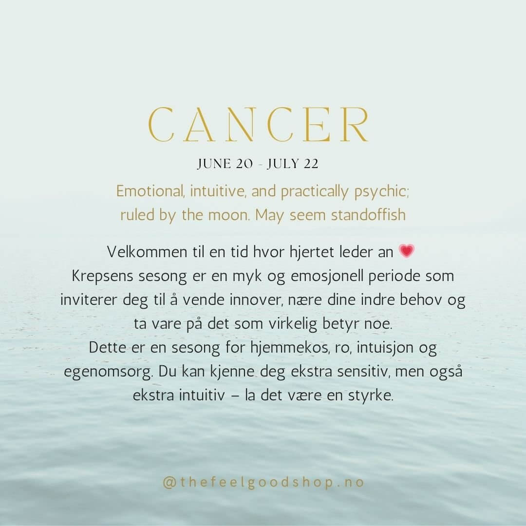 krepsen egenskaper