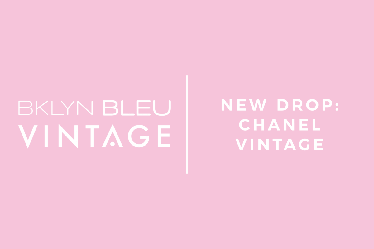 NEW DROP:  Chanel Vintage 