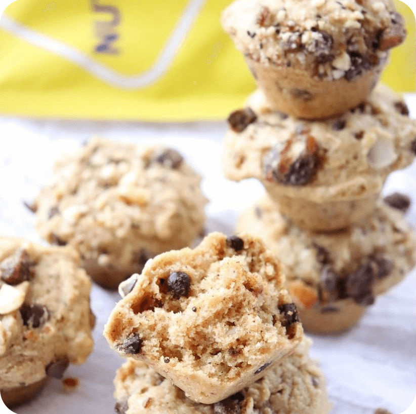 Banana Nut Mini Muffins