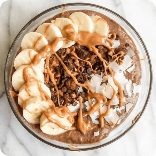 Cacao + Avocado Smoothie Bowl