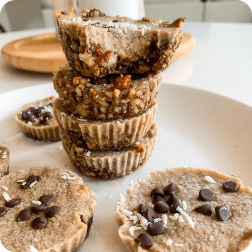 Mini Banana Cream Superfood Pies