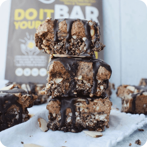 Mocha Almond Fudge Bars