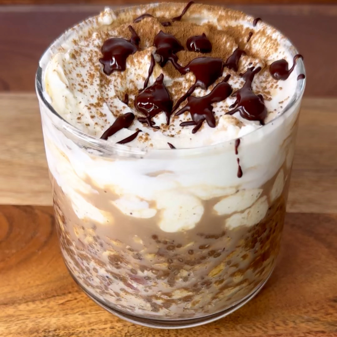 Tiramisu Overnight Oats Recipe