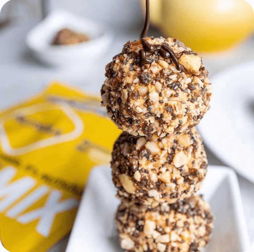 No-Bake Pumpkin Cheesecake Balls