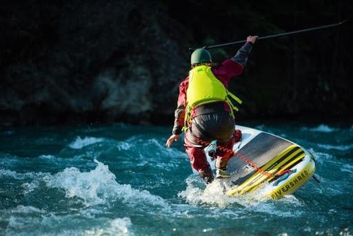 NEVER SAY NEVER TO THE RIVER… - Lisa Stocking