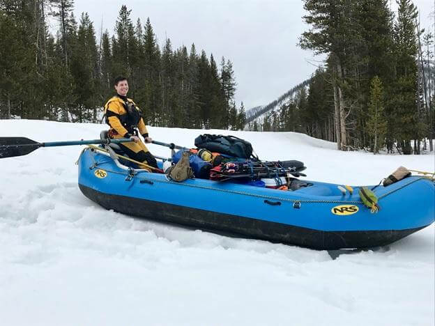 Raft Supported Ski Trip on the Middle Fork of the Salmon River