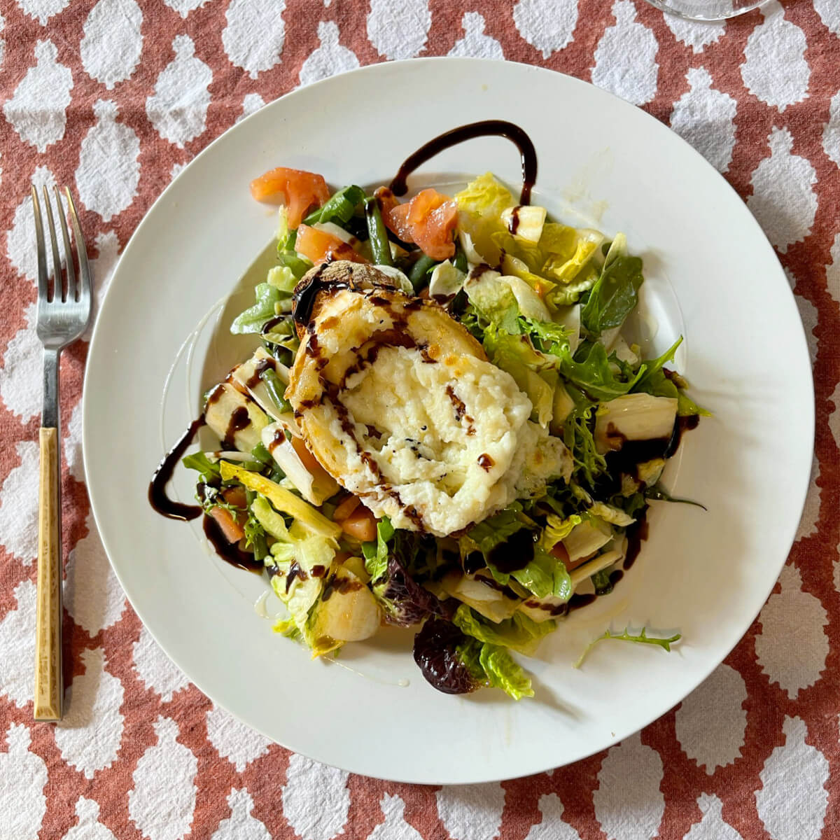 Baked Goat Cheese Salad