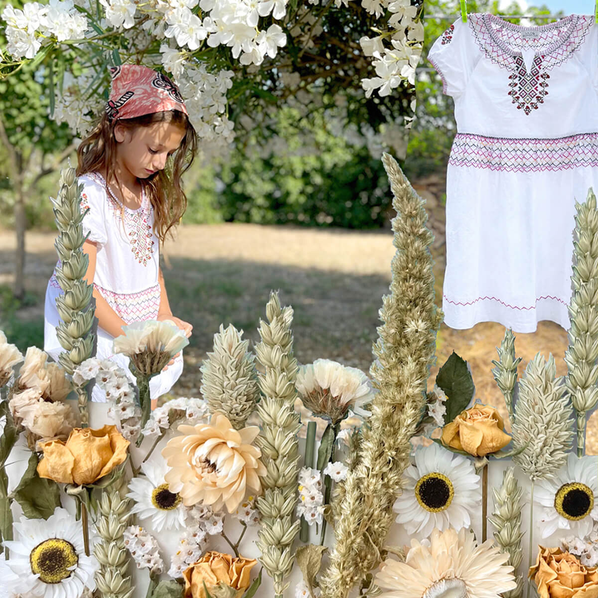 Dried Wildflower Art