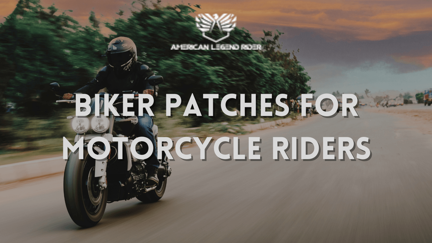 Biker Patches for Motorcycle Riders