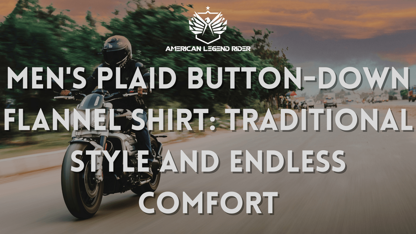 Men's Plaid Button-Down Flannel Shirt: Traditional Style and Endless Comfort