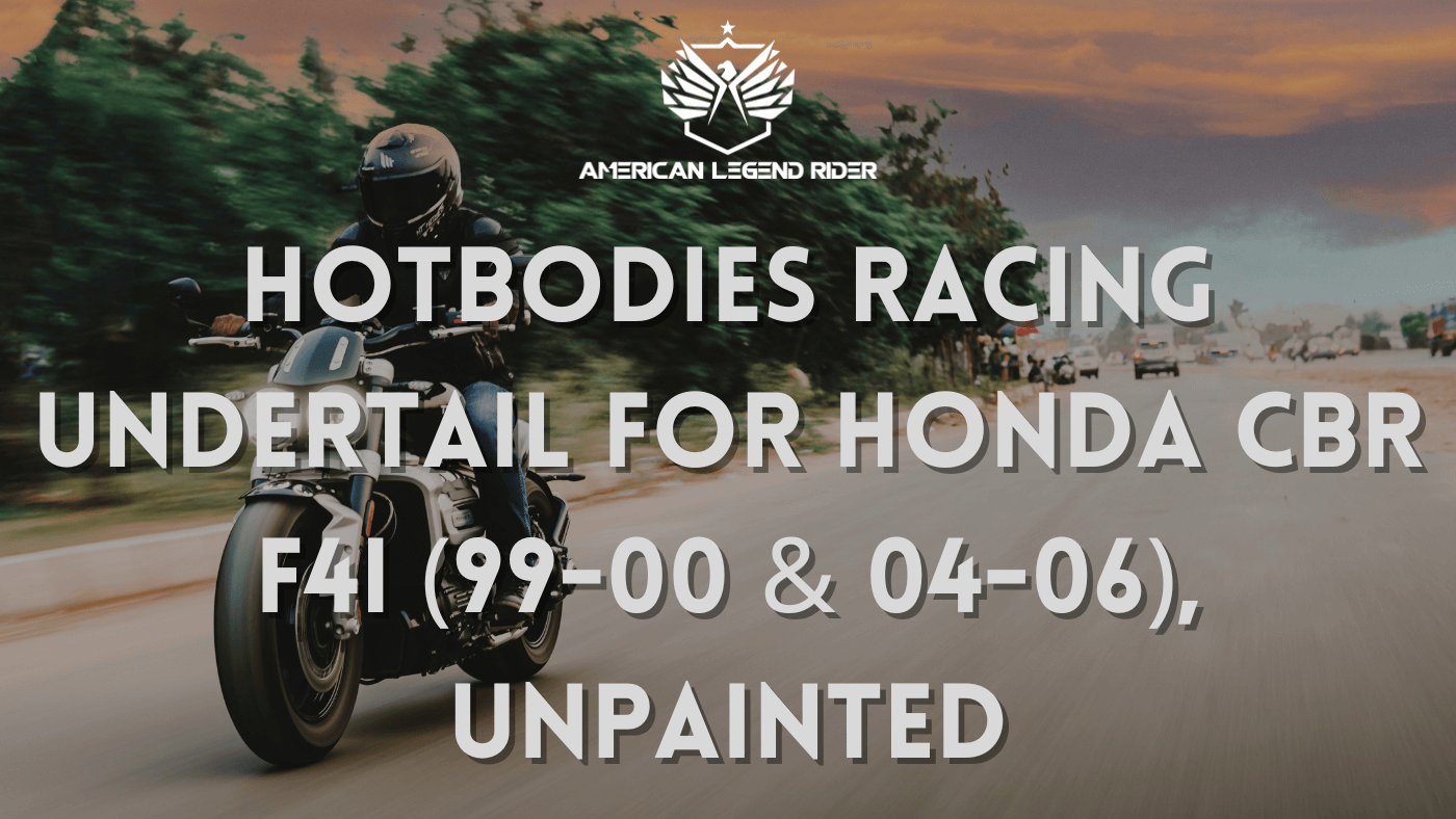 HOTBODIES RACING UNDERTAIL FOR HONDA CBR F4I (99-00 & 04-06), UNPAINTED