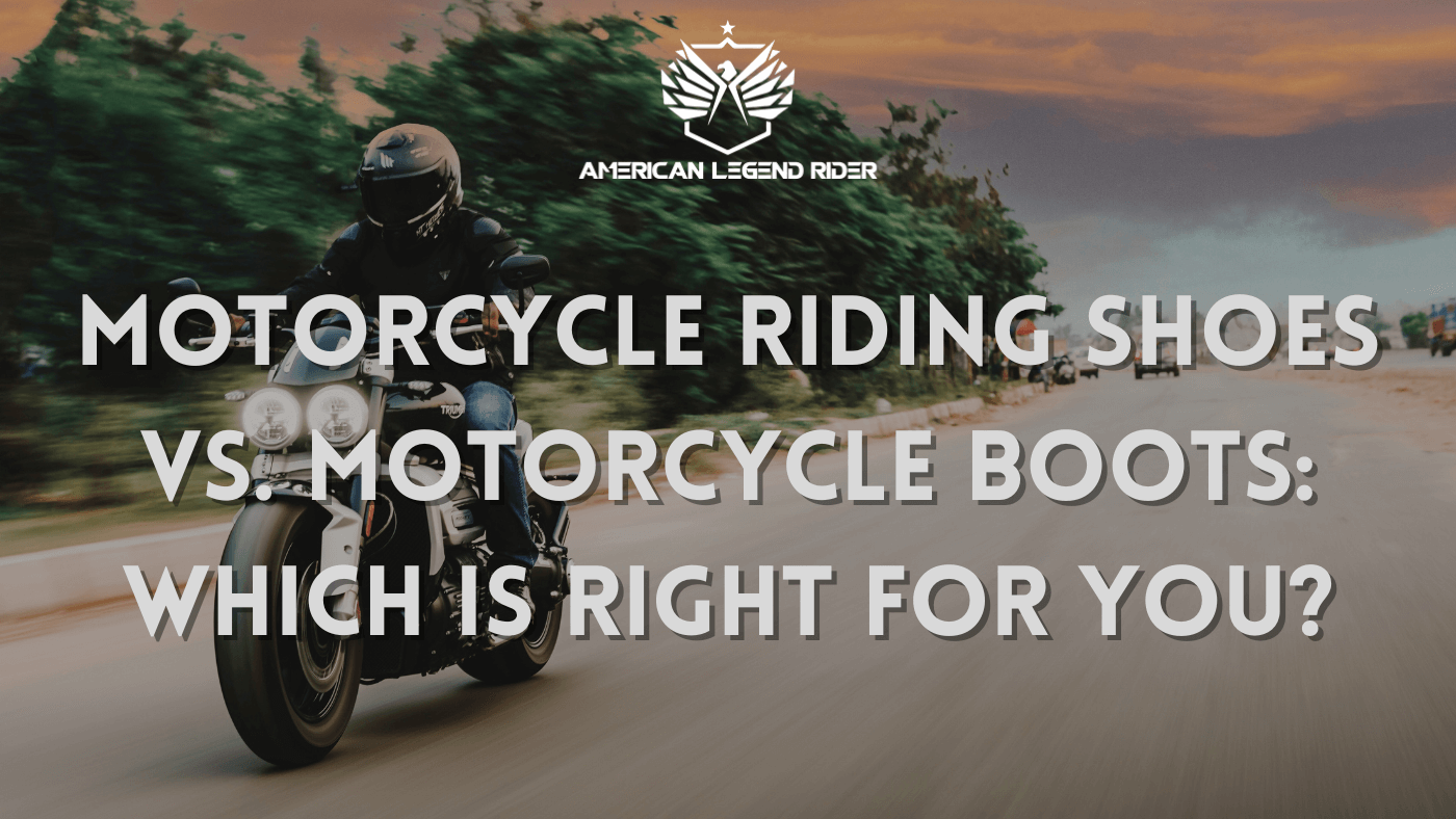 Motorcycle Riding Shoes vs. Motorcycle Boots: Which is Right for You?