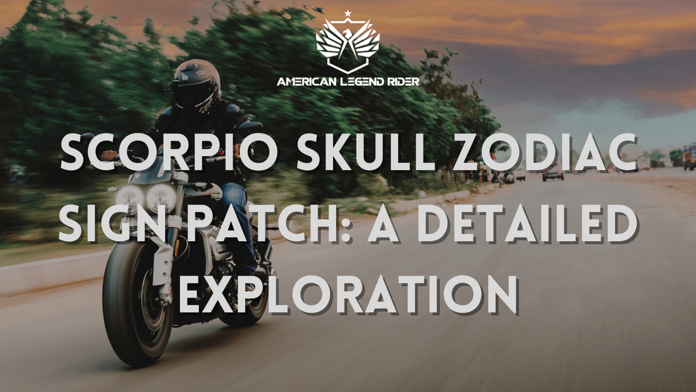 Scorpio Skull Zodiac Sign Patch: A Detailed Exploration