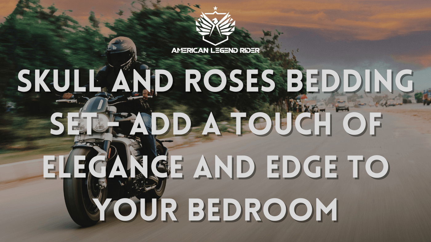 Skull And Roses Bedding Set - Add a Touch of Elegance and Edge to Your Bedroom