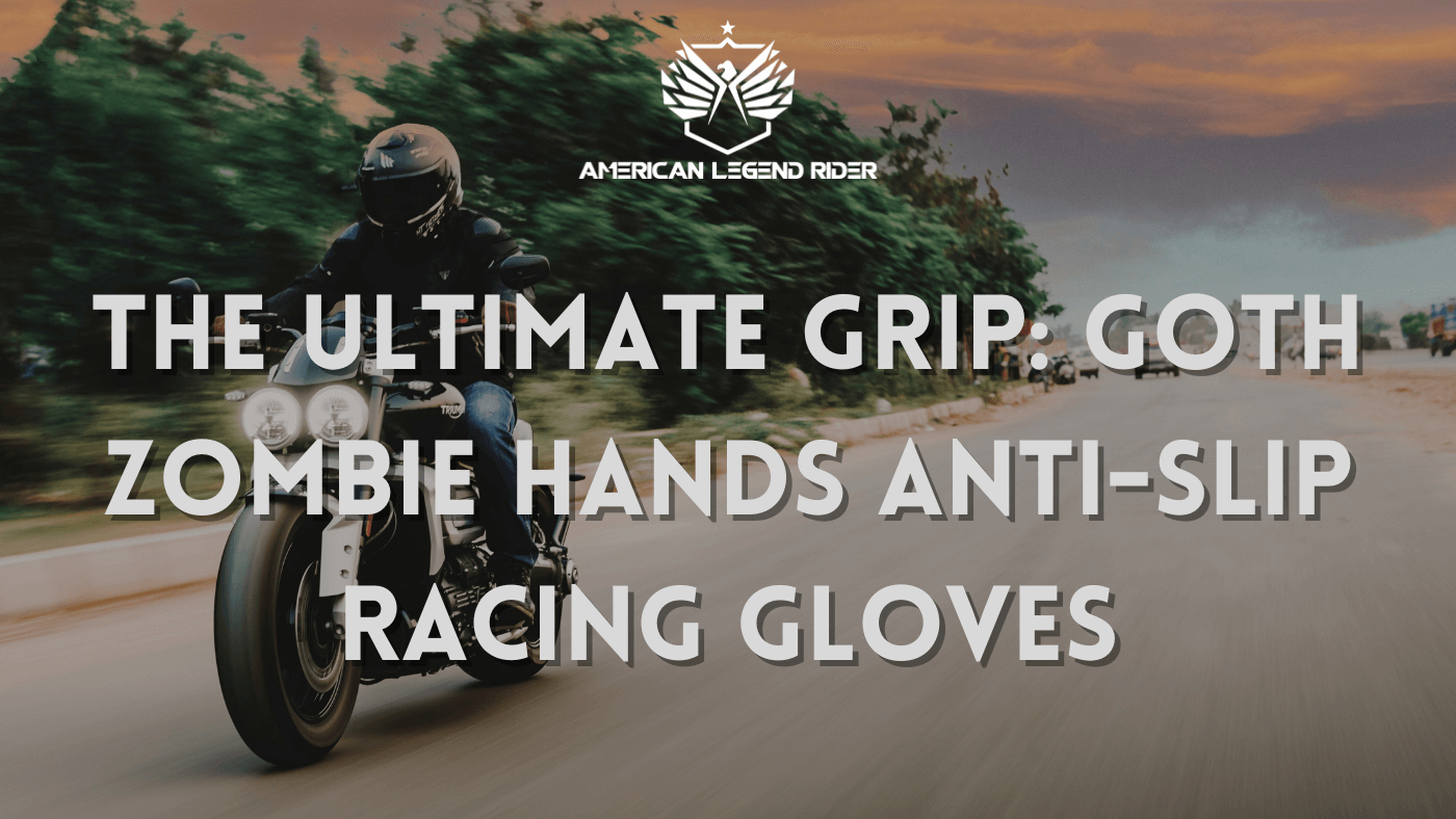 The Ultimate Grip: Goth Zombie Hands Anti-Slip Racing Gloves