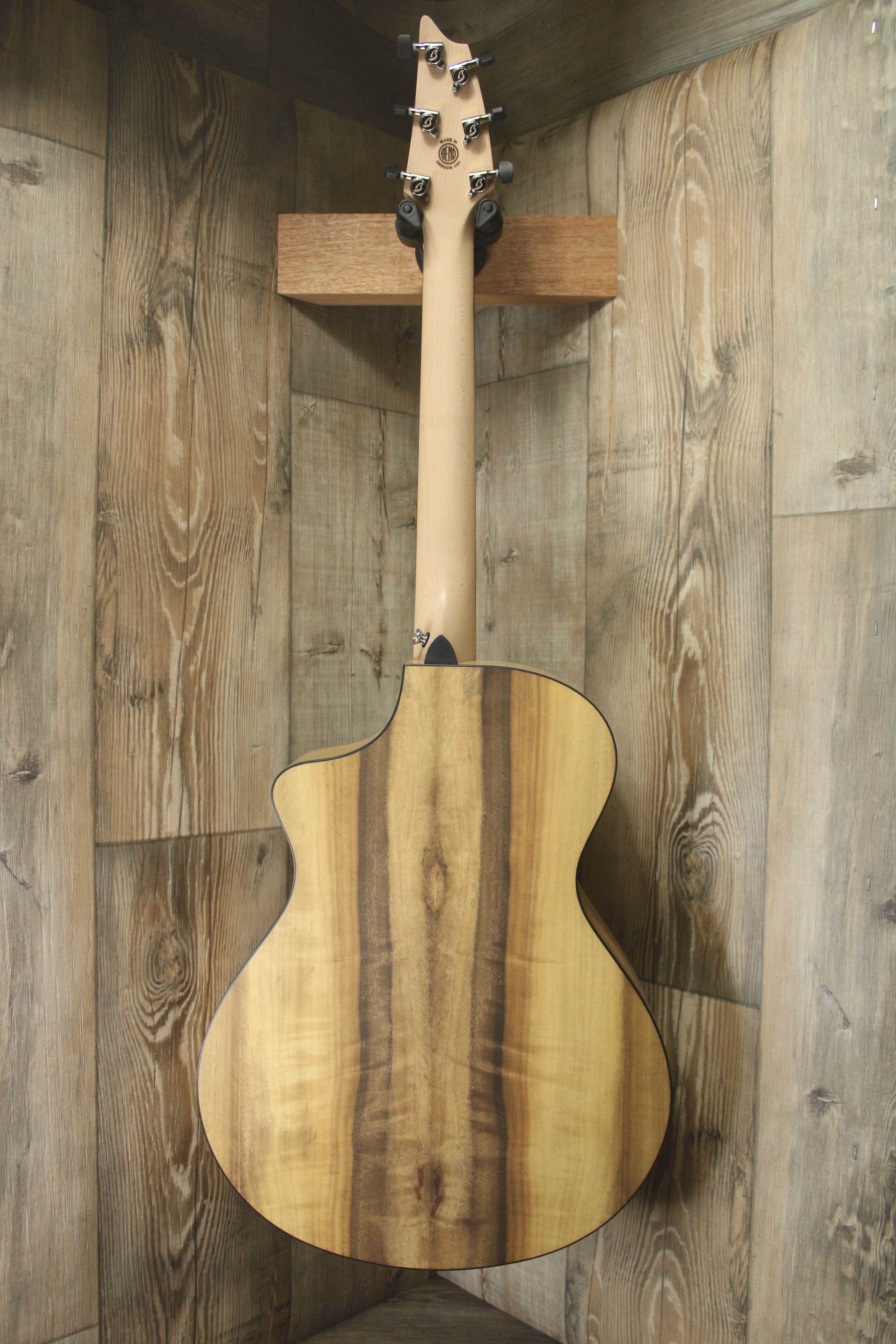 Guitars For Vets Oregon Concert CE Sitka-Myrtlewood Back