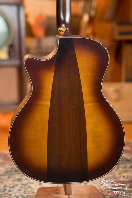 Martin vs Taylor-Martin GPCE Inception Spruce Maple Grand Performance Amber Fade Sunburst Guitar with LR Baggs Pickup