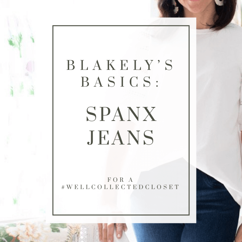Spanx black jeans