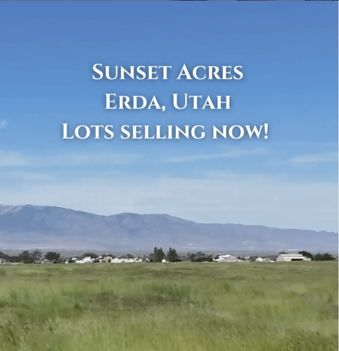 Follow Along as We Build Out Majestic Views and Sunset Acres Home Lots in Erda, Utah