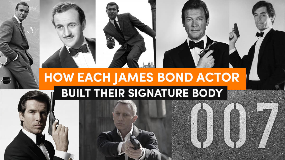 How Each James Bond 007 Actor Built Their Signature Body