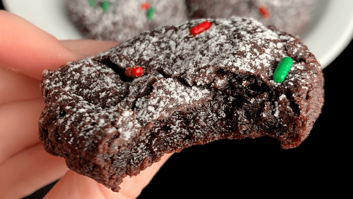 Keto Crinkle Cookies