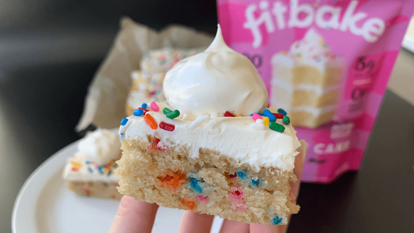 Keto Funfetti Butter Cake Bars